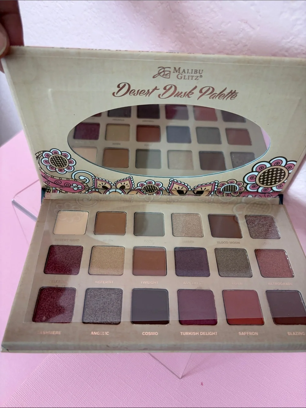 The Nudes & Desert Dusk Eyeshadow Duo - Pink
